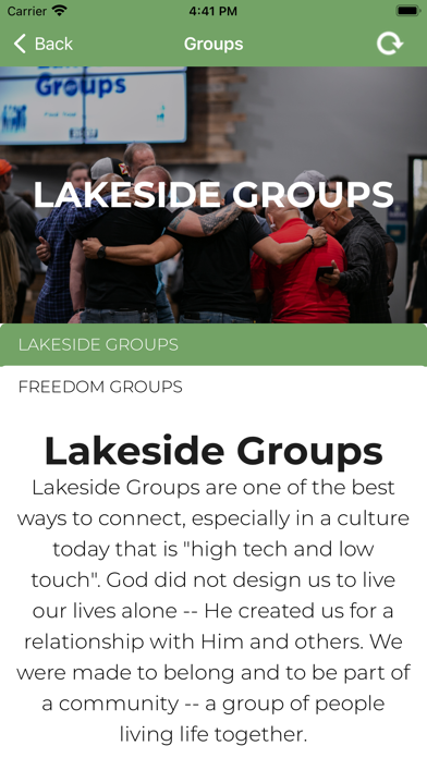 The Lakeside Church Screenshot
