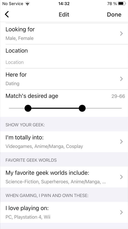 #4. g33kdating (iOS) 由: Geek HQ e. U.
