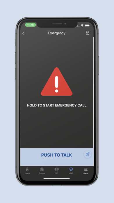 RADIUS Smart application Screenshot