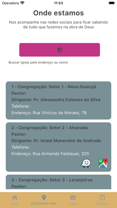 Igreja ADParobé Screenshot