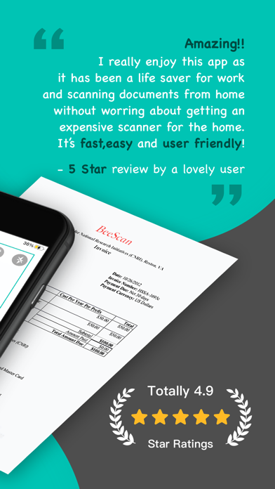 BeeScan - PDF Scanner Appのおすすめ画像2