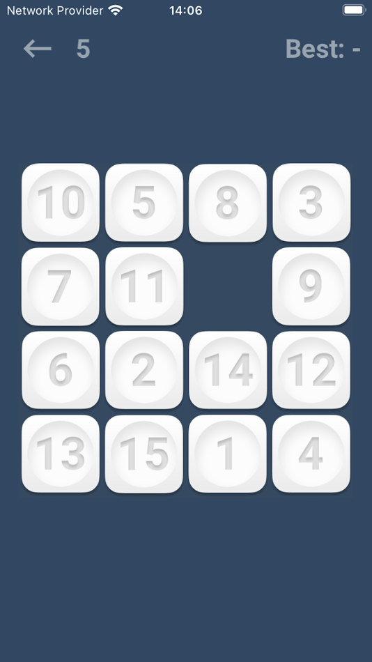 #6. Classic Puzzle 15 (iOS) By: Dmitry Belyaev