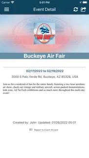 buckeye air fair iphone screenshot 4