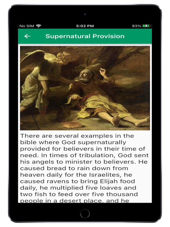 Money Scriptures iPad screenshot 2 - Education app