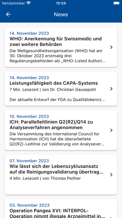 Screenshot #2 pour GMP-Verlag App