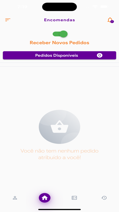 PedeAqui Delivery - Entregador Screenshot 1 - AppWisp.com PedeAqui Delivery - Entregador Screenshot 1 - AppWisp.com