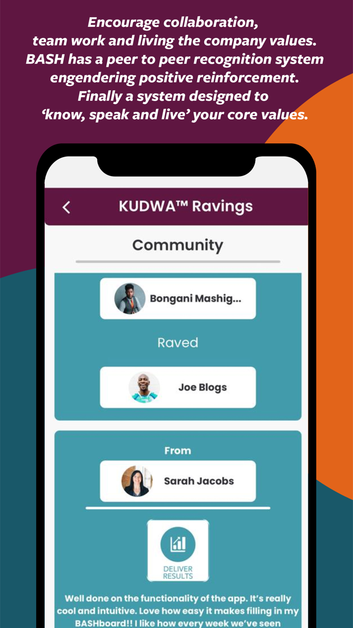 BASH - Goals Teamwork and Trust