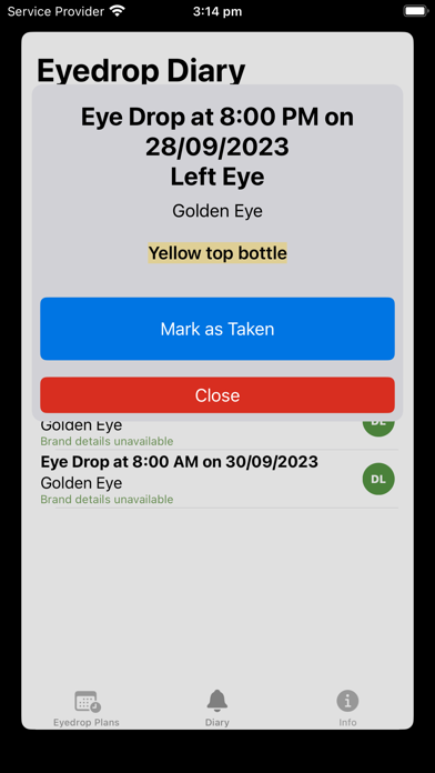 Sydney Eyedrop Screenshot
