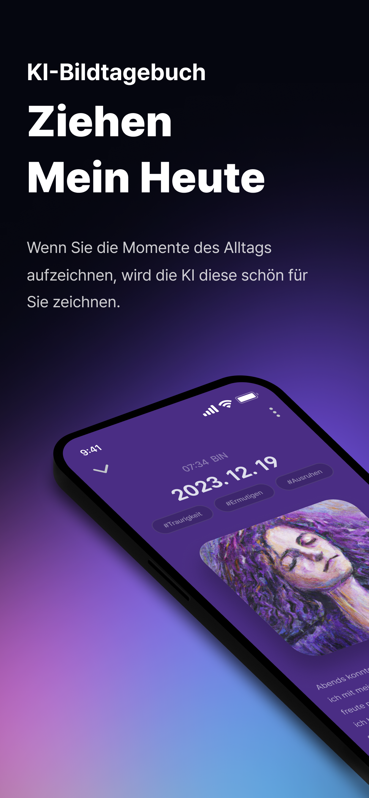 DrawMyToday – KI-Bildtagebuch