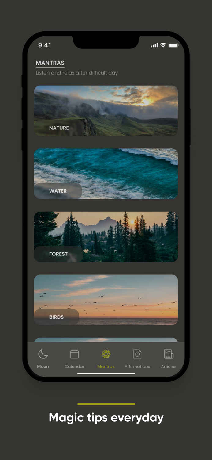 Moon Phase Calendar - My Moony