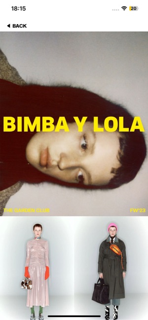 New Collection  BIMBA Y LOLA FW23