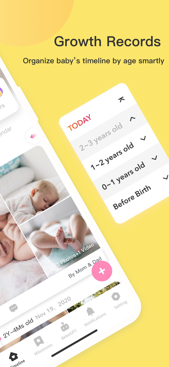 Bebememo - Smart Baby Journal