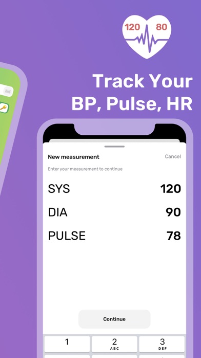 Blood Pressure App | Monitor + Screenshot