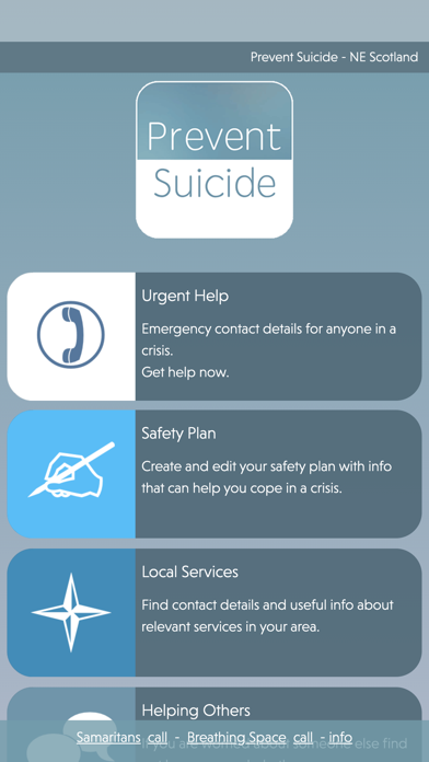 Prevent Suicide Screenshot