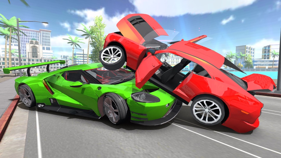 #4. Car Crash Stunt Car Racing (iOS) 由: Rizwan Aftab