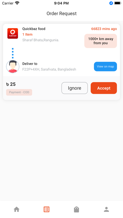 QuickBaz Rider Screenshot