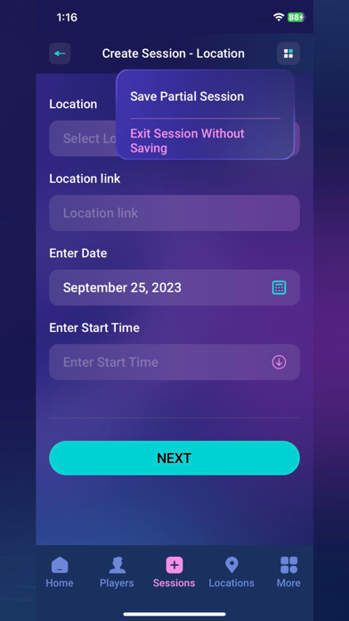 PaddleTapp Pickleball Screenshot