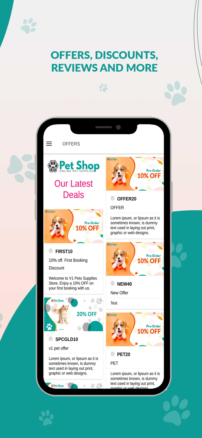 V1 Pets Supplies Stores