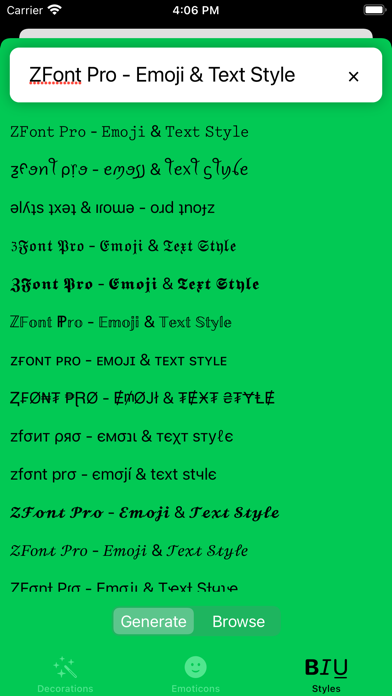 ZFont Pro - Emoji & Text Style Screenshot
