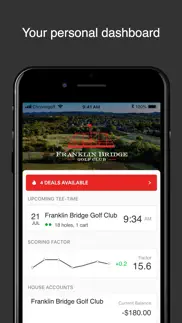 How to cancel & delete franklin bridge golf club 1