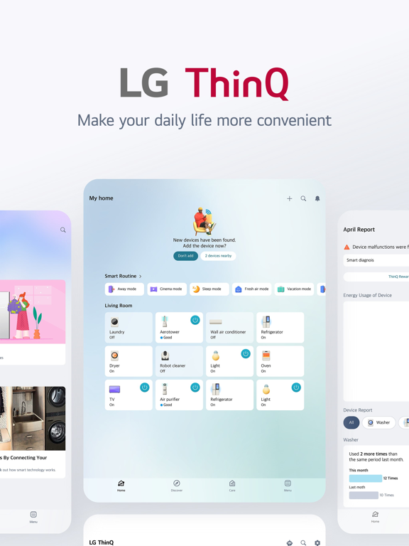 Screenshot #1 for LG ThinQ