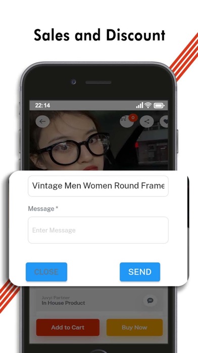 JUVYI - Online marketplace Screenshot