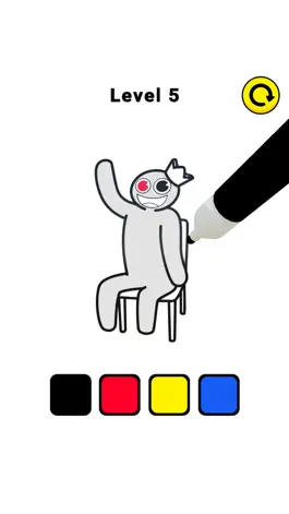 Game screenshot Coloring rainbow blue friends hack