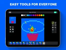 Game screenshot POLY- Pixel Emoji Animator apk