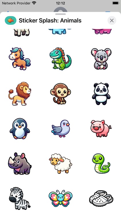 Sticker Splash: Animals