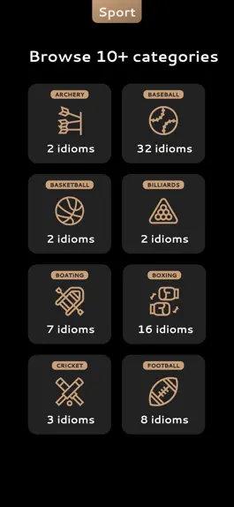 Game screenshot English Sports Idioms mod apk