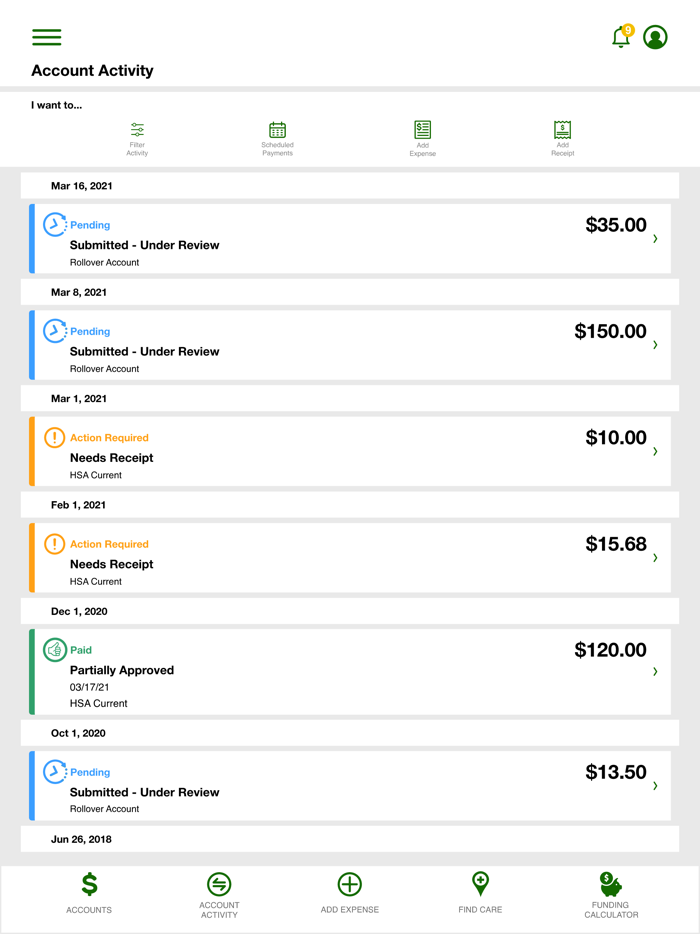 Envision Benefit Debit Card