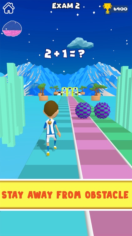 Brain Math Run 3D
