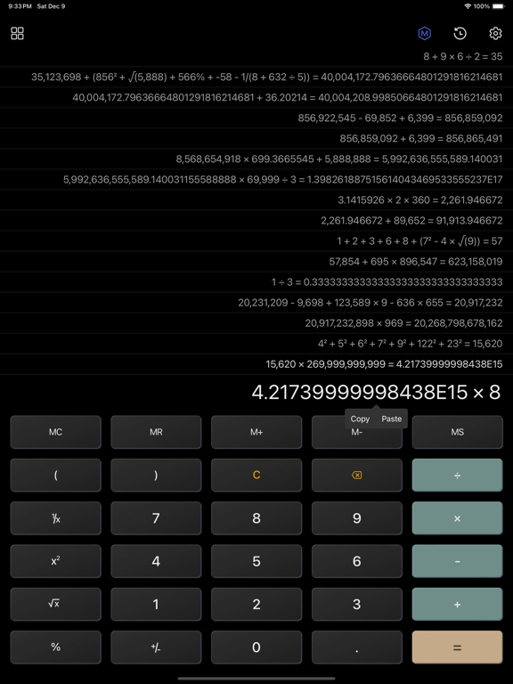 Screenshot #6 pour Calculator T
