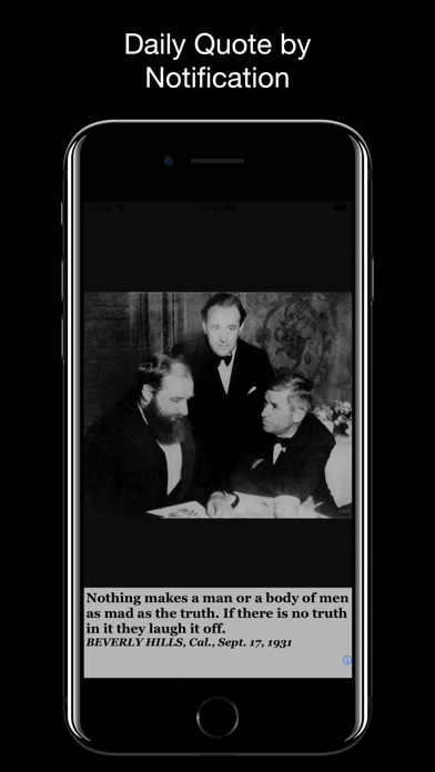 Will Rogers Daily Quotes Screenshot