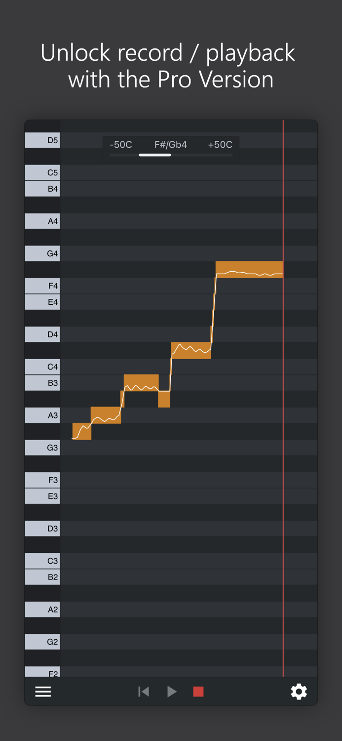 Nail the Pitch - Vocal Monitor