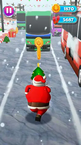 Game screenshot Santa Run - Christmas Game hack