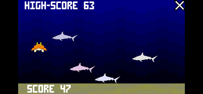 Crab-Man Shark-Attack