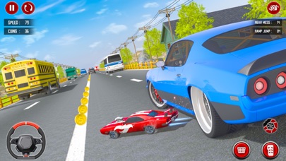 ミニカーレーシングスタントゲーム3Dのおすすめ画像4