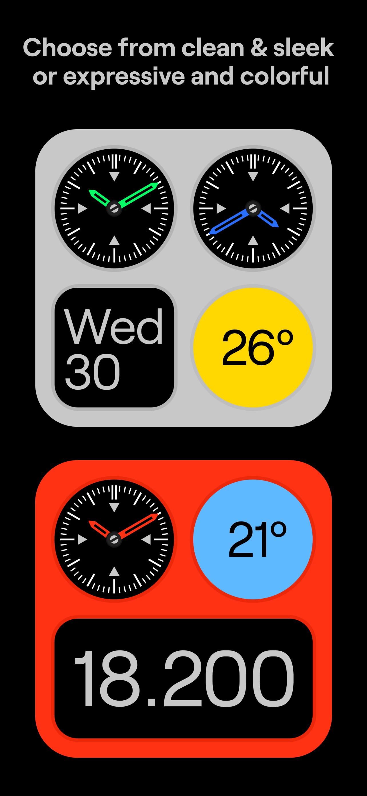 Timedash Widget