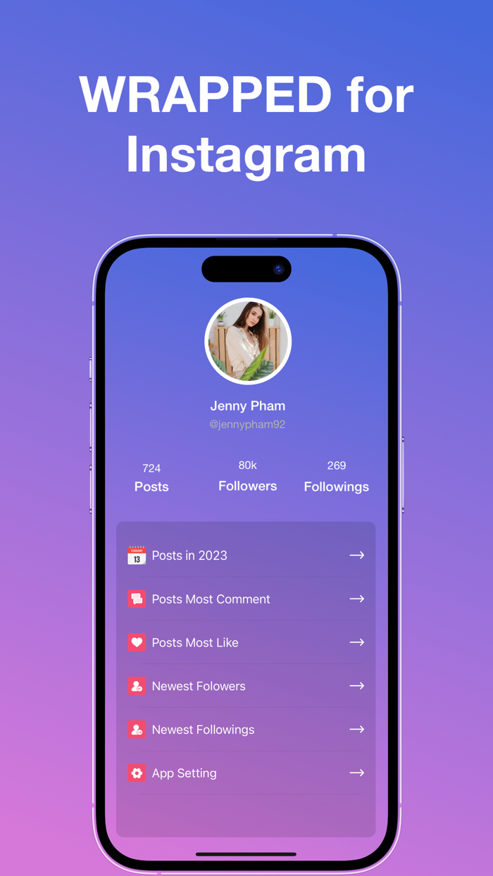 Wrapped for Instagram - 2023