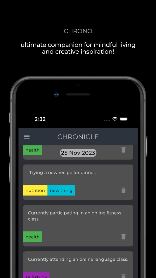 #3. Chrono(Offline note-taking)GPT (iOS) Podle: Anvar Turdiyev