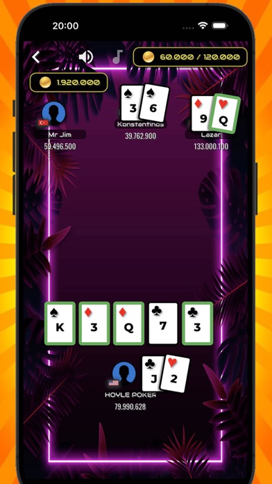 POKER: 5 Card & Texas & Omaha Screenshot