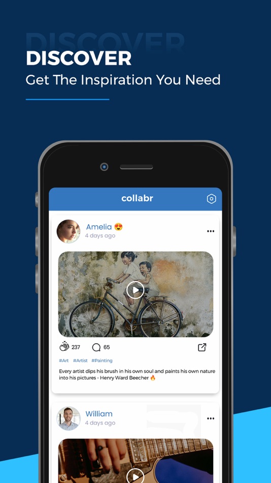 #1. Collabr - The Creative Network (iOS) 由: Collabr LLC