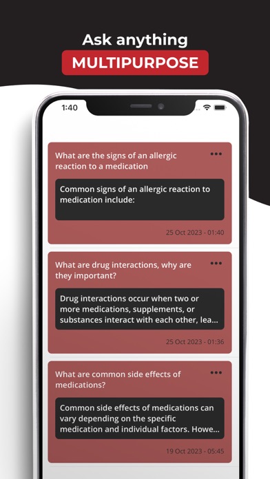 Pharma AI - ChatBot Screenshot