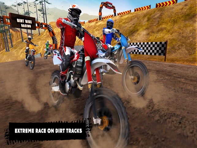 Corrida de motocross de piloto na App Store