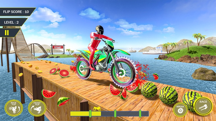 Bike Racing Megaramp Stunts 3D screenshot-4