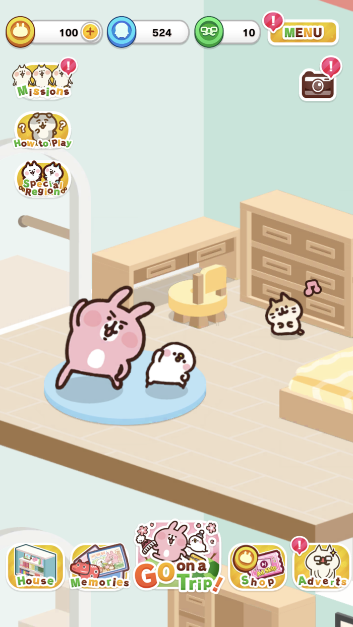 Piske and Usagis Short Trip