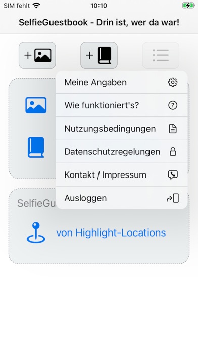 Screenshot #2 pour SelfieGuestbook