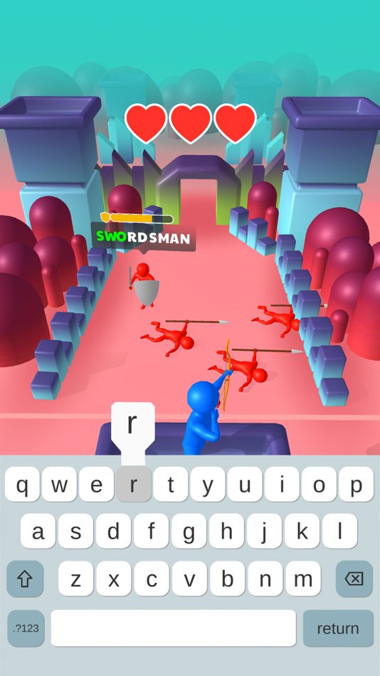 #4. Hyper Typer 3D (iOS) 由: ALICTUS YAZILIM A.S.