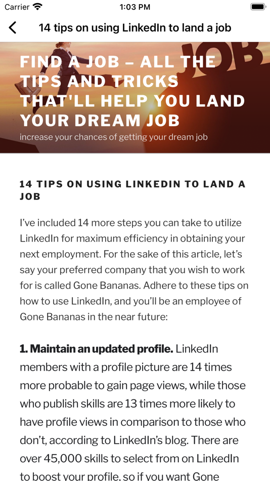 #4. Find Jobs Using Linkedin Guide (iOS) 由: Anna Fael